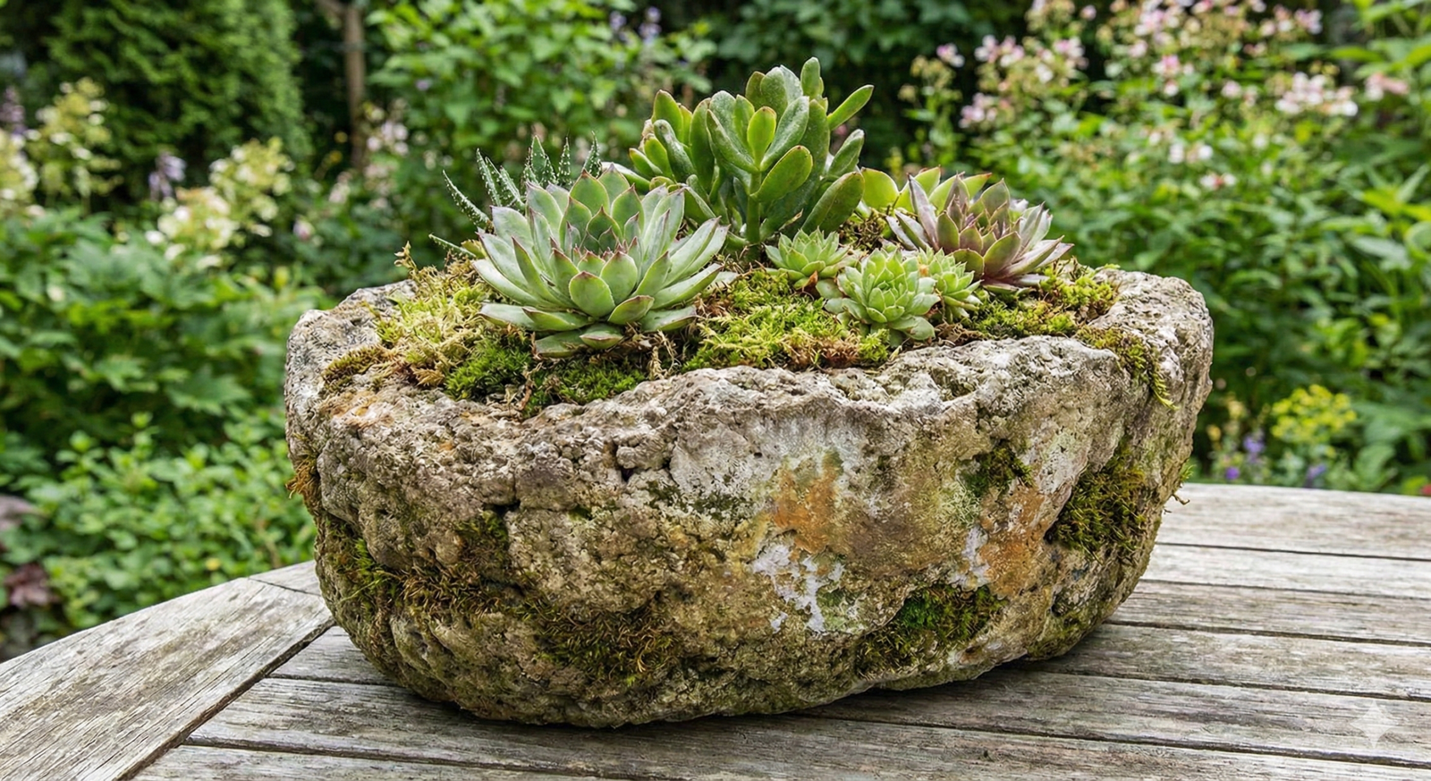 Materia Hypertufa Saksija hypertufa, beton, saksija